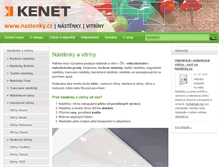 Tablet Screenshot of nastenky.cz